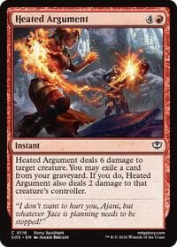 Heated Argument - Secrets of Strixhaven - Magic: The Gathering card