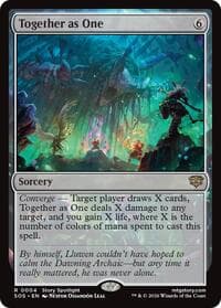 Together as One - Secrets of Strixhaven - Magic: The Gathering card