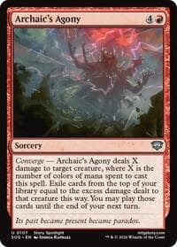 Archaic's Agony - Secrets of Strixhaven - Magic: The Gathering card