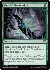 Oracle's Restoration - Secrets of Strixhaven - Magic: The Gathering card