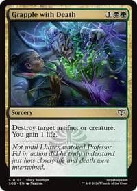 Grapple with Death - Secrets of Strixhaven - Magic: The Gathering card
