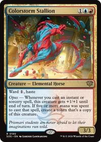 Colorstorm Stallion - Secrets of Strixhaven - Magic: The Gathering card