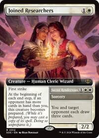 Joined Researchers (Extended Art) - Secrets of Strixhaven - Magic: The Gathering card