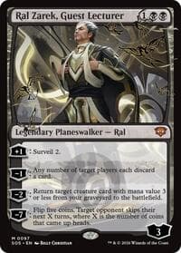 Ral Zarek, Guest Lecturer - Secrets of Strixhaven - Magic: The Gathering card