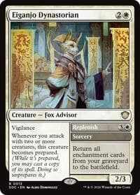 Eiganjo Dynastorian - Commander: Secrets of Strixhaven - Magic: The Gathering card