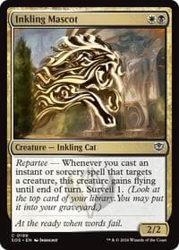 Inkling Mascot - Secrets of Strixhaven - Magic: The Gathering card
