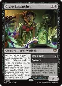 Grave Researcher - Secrets of Strixhaven - Magic: The Gathering card
