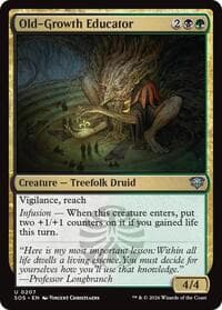 Old-Growth Educator - Secrets of Strixhaven - Magic: The Gathering card
