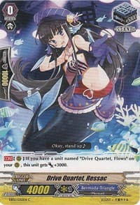 Drive Quartet, Ressac - EB02 - Banquet of Divas - Cardfight Vanguard card