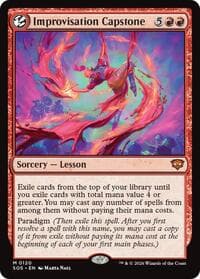 Improvisation Capstone - Secrets of Strixhaven - Magic: The Gathering card
