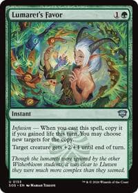 Lumaret's Favor - Secrets of Strixhaven - Magic: The Gathering card