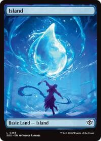 Island (0268) - Secrets of Strixhaven - Magic: The Gathering card