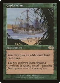 Exploration - Urza's Saga - Magic: The Gathering card