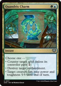 Quandrix Charm - Secrets of Strixhaven - Magic: The Gathering card