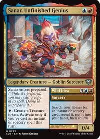 Sanar, Unfinished Genius - Secrets of Strixhaven - Magic: The Gathering card