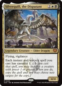 Silverquill, the Disputant - Secrets of Strixhaven - Magic: The Gathering card
