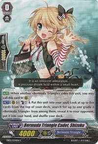 Bermuda Triangle Cadet, Shizuku - EB02 - Banquet of Divas - Cardfight Vanguard card
