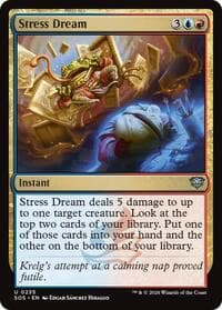 Stress Dream - Secrets of Strixhaven - Magic: The Gathering card
