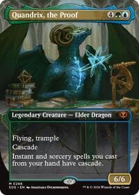 Quandrix, the Proof (Borderless) - Secrets of Strixhaven - Magic: The Gathering card
