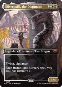 Silverquill, the Disputant (Borderless) - Secrets of Strixhaven - Magic: The Gathering card