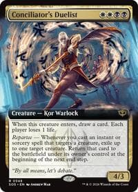 Conciliator's Duelist (Extended Art) - Secrets of Strixhaven - Magic: The Gathering card