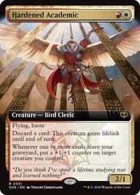 Hardened Academic (Extended Art) - Secrets of Strixhaven - Magic: The Gathering card