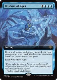 Wisdom of Ages (Extended Art) - Secrets of Strixhaven - Magic: The Gathering card