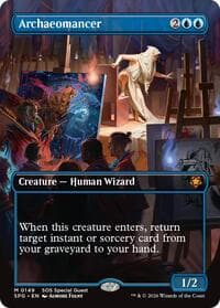 Archaeomancer (Borderless) - Special Guests - Magic: The Gathering card