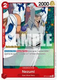 Nezumi - Adventure on Kami's Island Release Event Cards - One Piece Card Game card