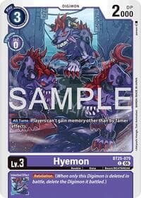 Hyemon - Dual Revolution - Digimon Card Game card