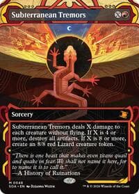 Subterranean Tremors - Secrets of Strixhaven: Mystical Archive - Magic: The Gathering card