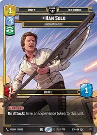 Han Solo - Hibernation Sick (97) - Sector and Regional Promos: Season 1 - Star Wars: Unlimited card