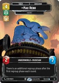 Max Rebo - Encore! (82) - Sector and Regional Promos: Season 1 - Star Wars: Unlimited card