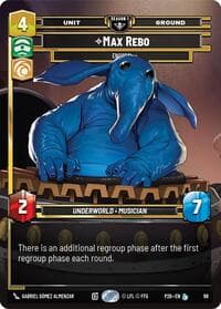 Max Rebo - Encore! (98) - Sector and Regional Promos: Season 1 - Star Wars: Unlimited card