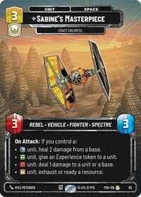 Sabine's Masterpiece - Crazy Colorful (85) - Sector and Regional Promos: Season 1 - Star Wars: Unlimited card