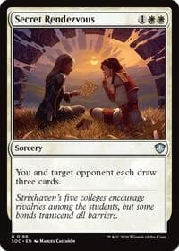 Secret Rendezvous - Commander: Secrets of Strixhaven - Magic: The Gathering card