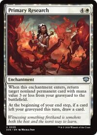 Primary Research - Secrets of Strixhaven - Magic: The Gathering card