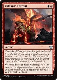 Volcanic Torrent - Commander: Secrets of Strixhaven - Magic: The Gathering card