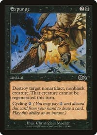 Expunge - Urza's Saga - Magic: The Gathering card