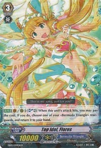 Top Idol, Flores - EB02 - Banquet of Divas - Cardfight Vanguard card