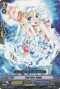 Top Idol, Aqua - EB02 - Banquet of Divas - Cardfight Vanguard card