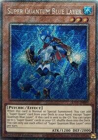 Super Quantum Blue Layer (Platinum Secret Rare) - Rarity Collection 5 - YuGiOh card