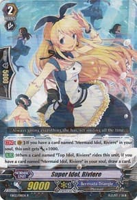 Super Idol, Riviere - EB02 - Banquet of Divas - Cardfight Vanguard card