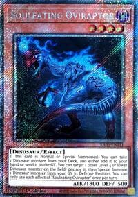 Souleating Oviraptor (Platinum Secret Rare) - Rarity Collection 5 - YuGiOh card