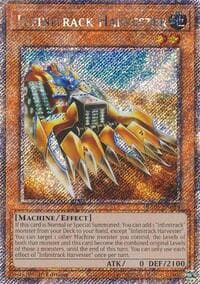 Infinitrack Harvester (Platinum Secret Rare) - Rarity Collection 5 - YuGiOh card
