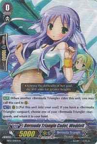 Bermuda Triangle Cadet, Weddell - EB02 - Banquet of Divas - Cardfight Vanguard card