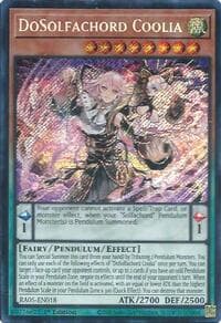 DoSolfachord Coolia (Secret Rare) - Rarity Collection 5 - YuGiOh card