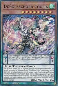 DoSolfachord Coolia - Rarity Collection 5 - YuGiOh card