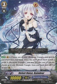 Velvet Voice, Raindear - EB02 - Banquet of Divas - Cardfight Vanguard card