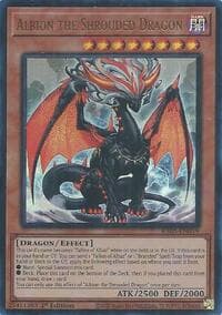 Albion the Shrouded Dragon (Ultra Rare) - Rarity Collection 5 - YuGiOh card